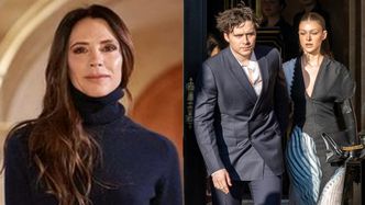 Victoria Beckham i Nicola Peltz zakopały topór wojenny? Żona Brooklyna przyszła na pokaz teściowej w sukience jej projektu! (ZDJĘCIA)