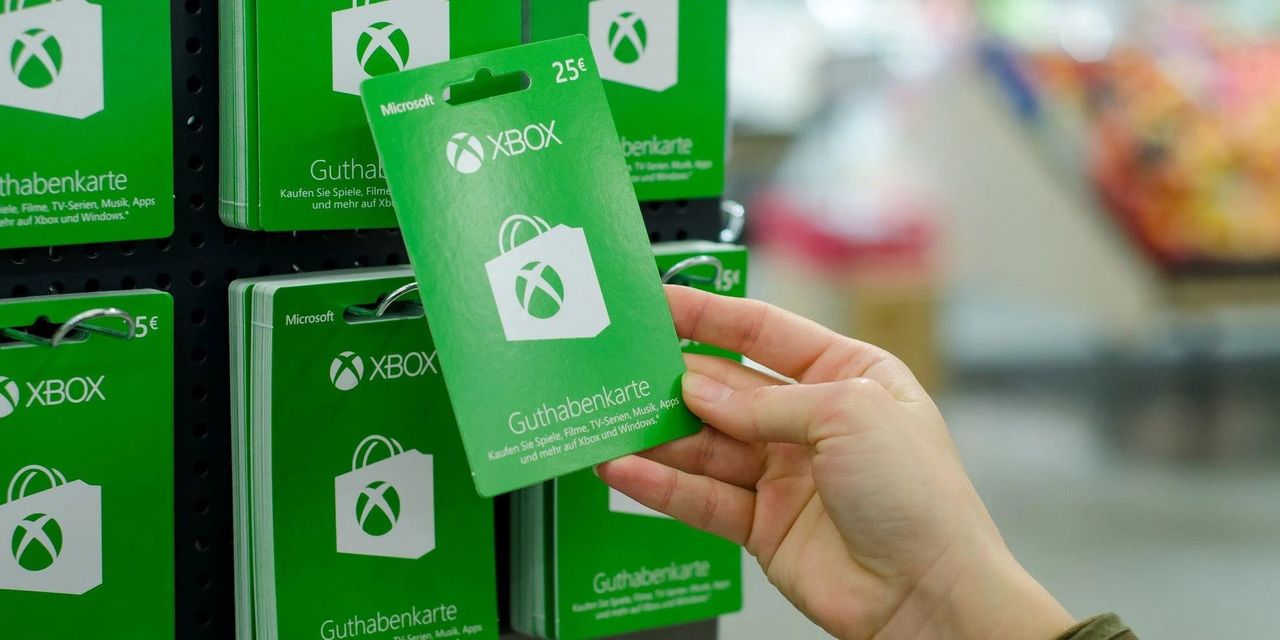 Karta podarunkowa na konsolę Xbox