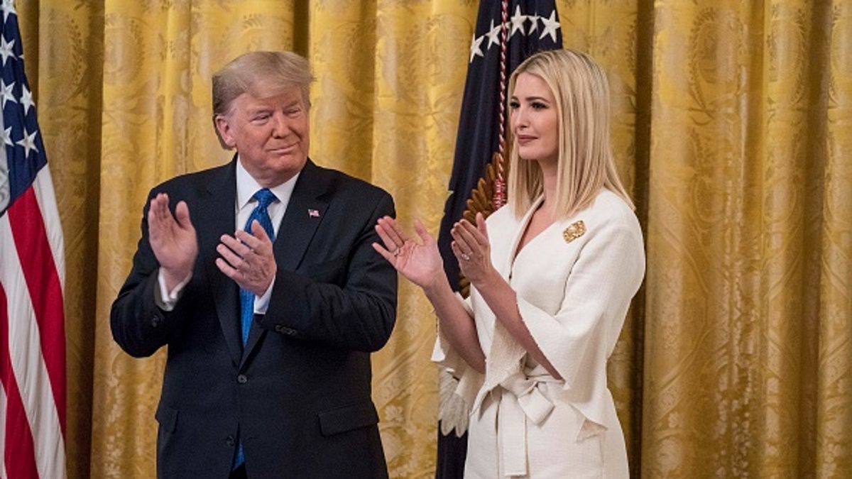Ivanka Trump zabrała głos na temat oskarżeń, jakie wysunięto wobec jej ojca i zarazem byłego prezydenta