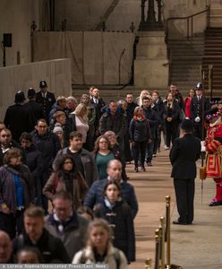 Porażający widok w Westminster Hall po pogrzebie Elżbiety II