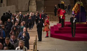 Porażający widok w Westminster Hall po pogrzebie Elżbiety II