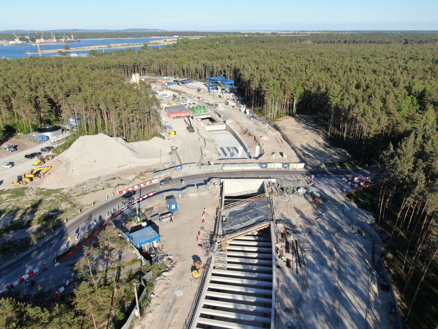 Wydrążono już ponad 500 m tunelu, który połączy wyspy Uznam i Wolin.