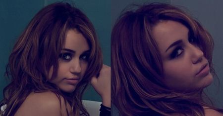 Miley Cyrus topless!
