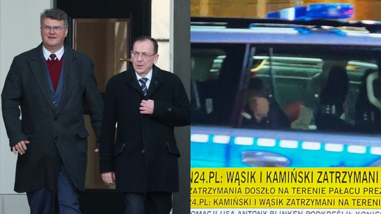 Mariusz Kamiński i Maciej Wąsik zatrzymani 