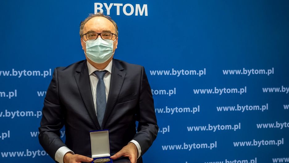 Śląsk. Jerzy Jaroszewicz otrzymał Medal Miasta Bytomia.