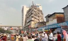 Drastyczne sceny. Trzęsienie ziemi w Bangladeszu