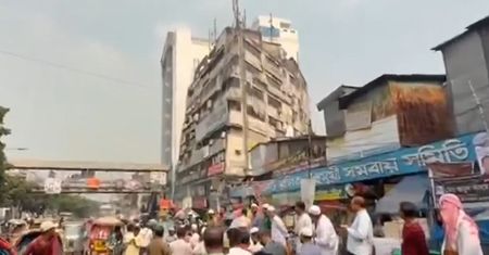 Drastyczne sceny. Trzęsienie ziemi w Bangladeszu