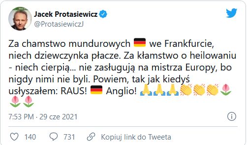Wpis Protasiewicza