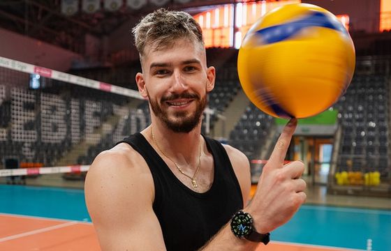 Tomasz Fornal w kampanii smartwatchy Huawei