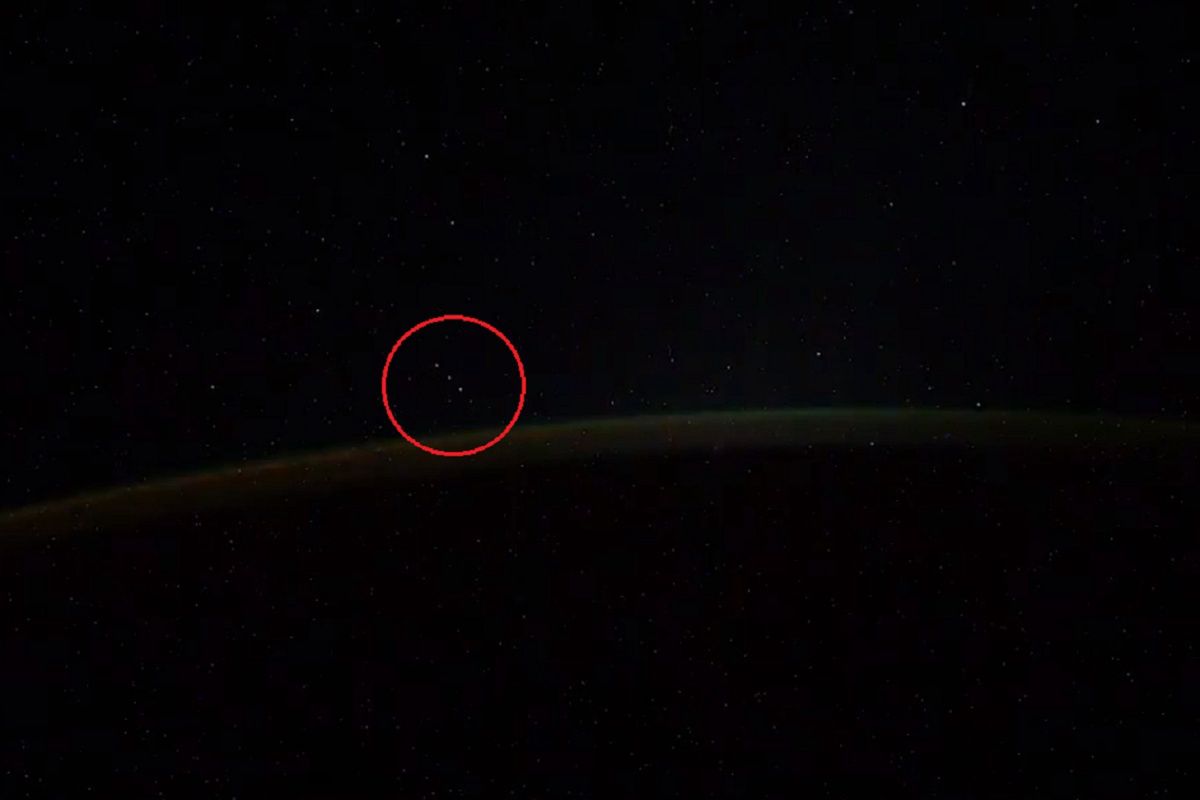 Tajemnicze wideo z kosmosu. Rosyjski astronauta twierdzi, że sfilmował UFO
