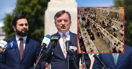 Wesele Kaczmarczyka. Wcześniej gościł tam Ziobro na partyjnej imprezie