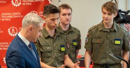 Wicepremier i Minister Cyfryzacji z wizytą w Pile