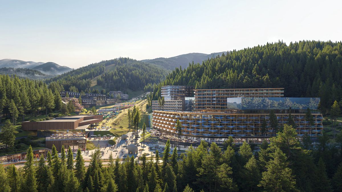 Wizualizacja GORO Mountain Resort