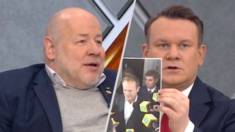 Jan Filip Libicki (PSL) Dominik Tarczyński (PiS) w TVP Info