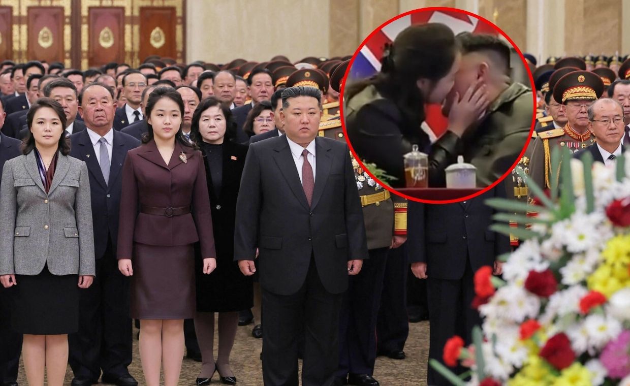 wiadomości,aktualności,WP Wiadomości Córka Kima na świeczniku. Noworoczny pocałunek wywołał falę spekulacji