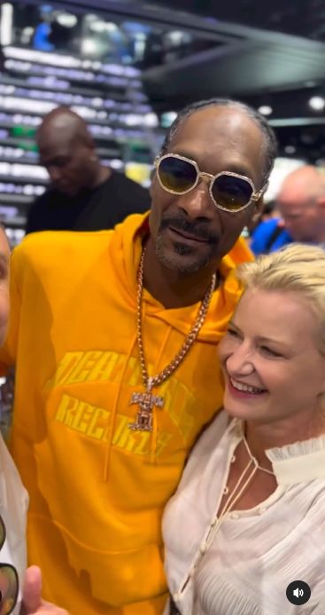 Małgorzata Kożuchowska i Snoop Dogg