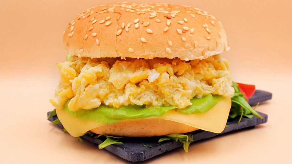 Burger śniadaniowy przepis