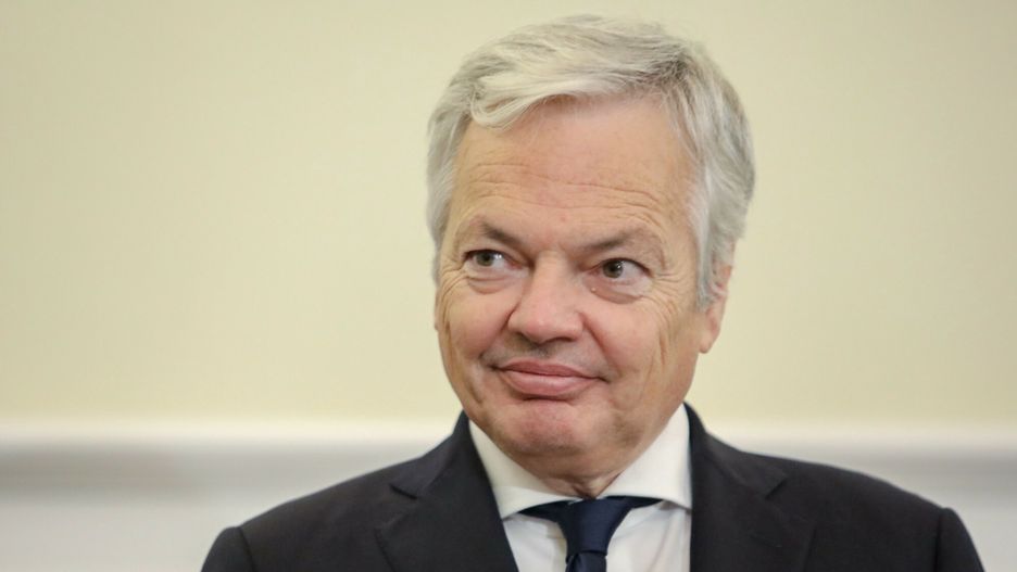 Unijny komisarz w Polsce. Didier Reynders rozmawiał w czwartek m.in. ze Zbigniewem Ziobrą 