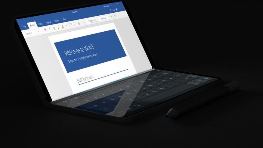 Surface Phone: składany smartfon na nowych wizualizacjach. Microsoft rzuci wyzwanie Samsungowi? 1