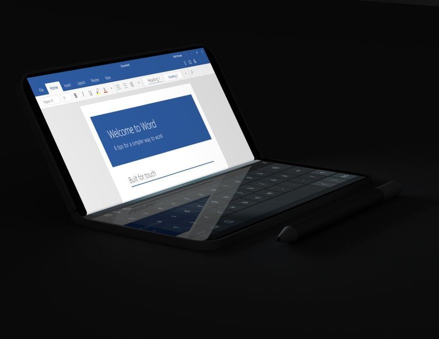 Surface Phone: składany smartfon na nowych wizualizacjach. Microsoft rzuci wyzwanie Samsungowi?