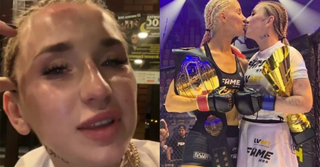 Marta Linkiewicz komentuje swoją walkę na gali FAME MMA: "Pierwszy raz w życiu dostałam WPI**DOL"