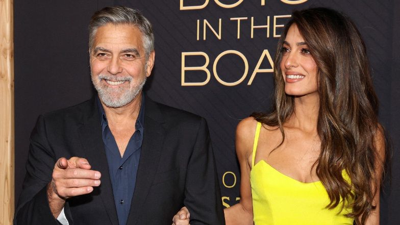 George i Amal Clooney zadają szyku na premierze w Los Angeles