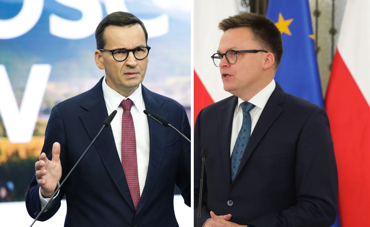 Hołownia zwrócił się do Morawieckiego. Reaguje na jego film