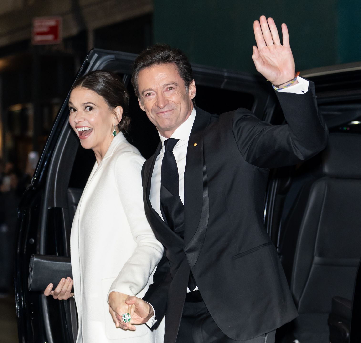 Hugh Jackman i Sutton Foster