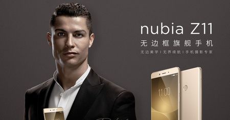Nubia Z11 zaprezentowana - flagowiec reklamowany przez Ronaldo