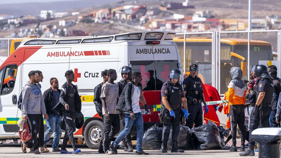 Migranci na Fuerteventurze