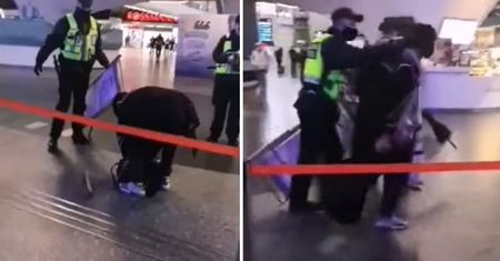 Tak potraktowali człowieka. Skandaliczne nagranie z Warszawy