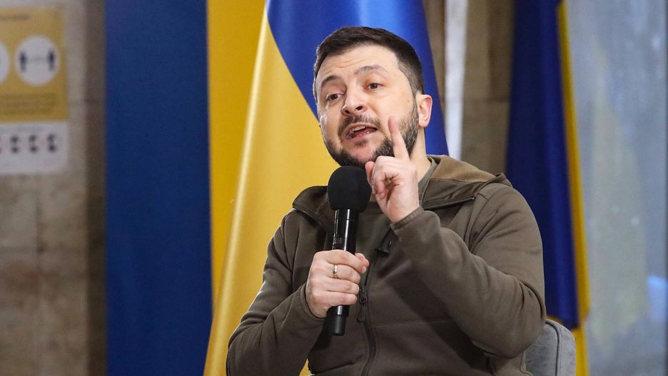 Wołodymyr Zełenski poinformował, że Rosja okupuje około 20 proc. terytorium Ukrainy 