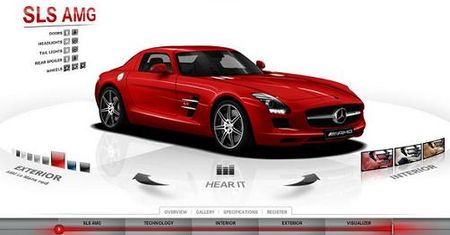 Czerwony czy biały? - dobieramy Mercedesa SLS AMG
