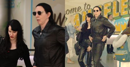 Dawno niewidziany Marilyn Manson na spacerze z żoną. Wychodzi z ukrycia po oskarżeniach o gwałt