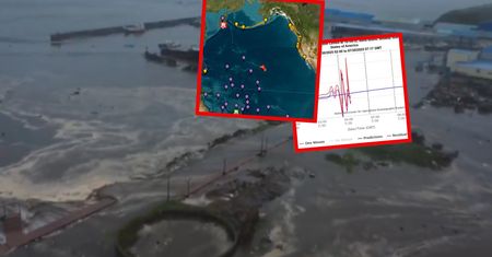Tsunami sunie przez Pacyfik. Pierwsze fale uderzyły