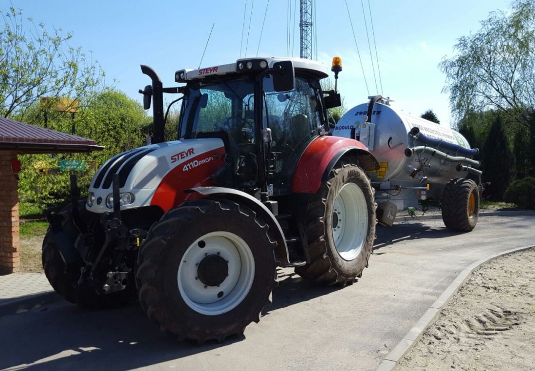 Carefleet finansuje wynajem długoterminowy traktora z beczkowozem