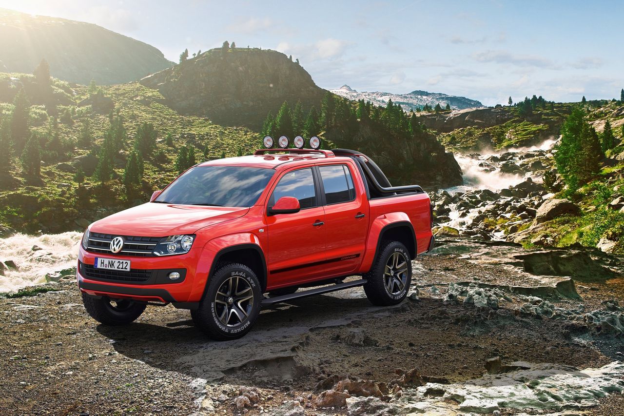 Volkswagen Amarok Canyon Concept – idealny na wyprawę kajakową w góry [Genewa 2012]