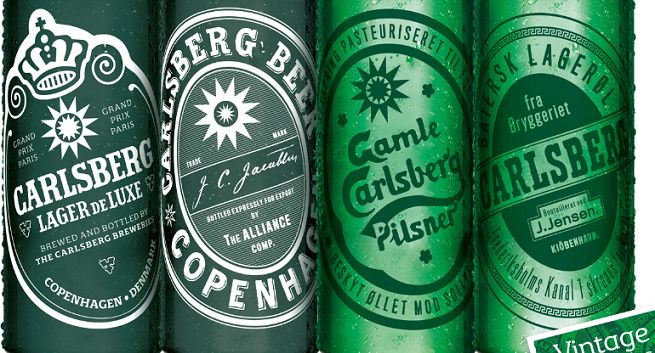 Carlsberg w tradycyjnych puszkach reklamowany ze starym hasłem (wideo)