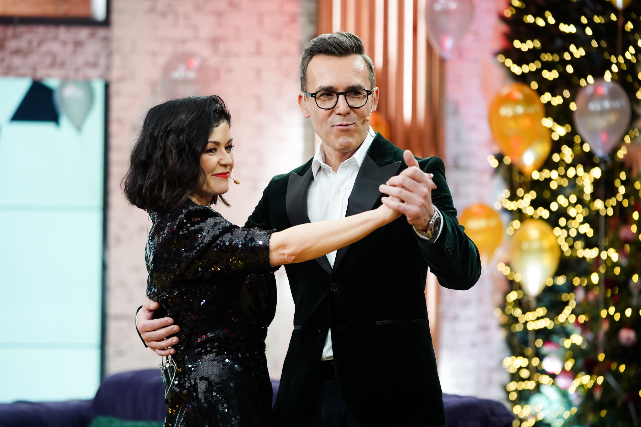 Katarzyna Cichopek i Maciej Kurzajewski w "Pytaniu na Śniadanie"