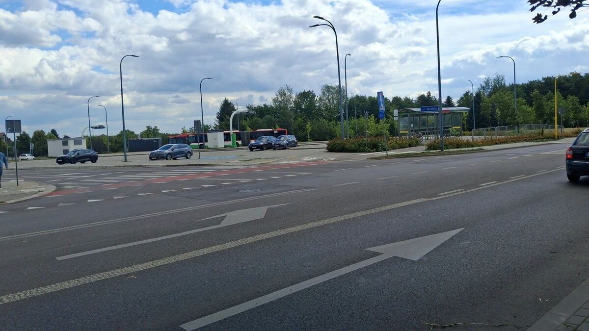 Węzeł przesiadkowy Wróbla przy al. Kraśnickiej