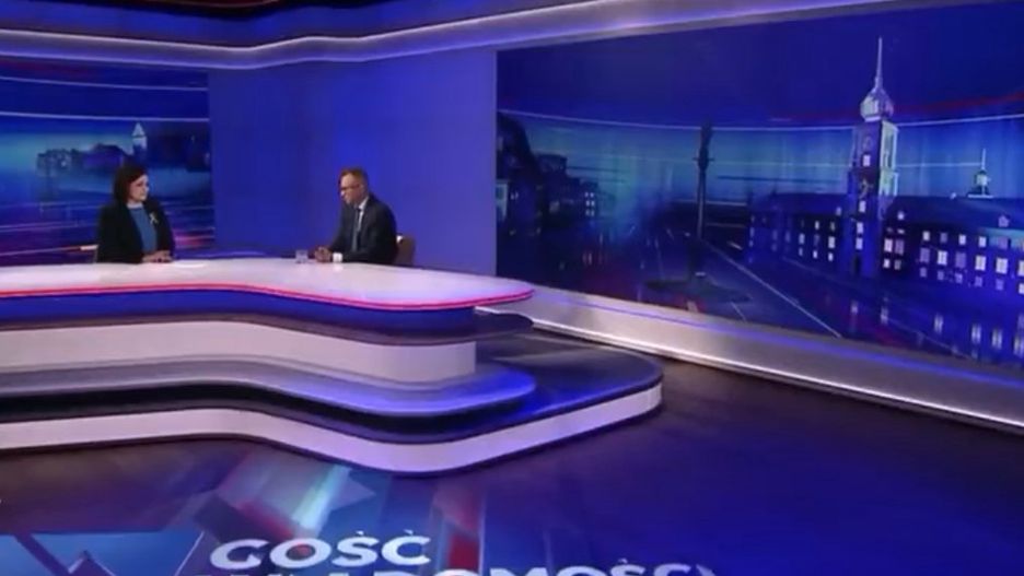 Wywiad z wiceministrem finansów w "Gościu Wiadomości" TVP