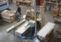 Overview of woodworking shop
Reza Estakhrian
teamwork, hand crafted, attention to detail, small business, pride