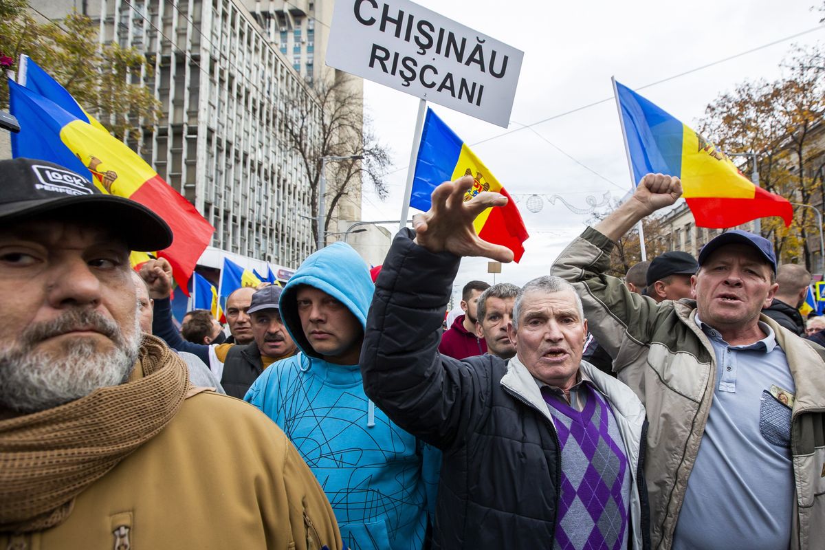 FSB stoi za protestami w Mołdawii? 