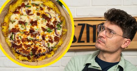 Takiej pizzy jeszcze nie jadłeś. A wszystko to zasługa nietypowego spodu