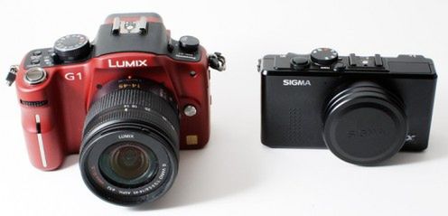 Jak duży jest Panasonic Lumix G1? 1