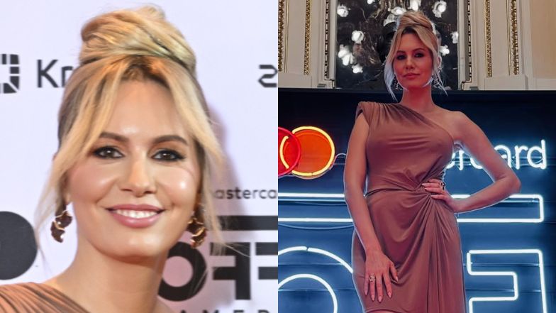 Agnieszka Hyży w odważnej sukience