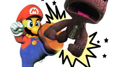 Pierwszy poziom Mario z 1989 roku w Little Big Planet 2 1