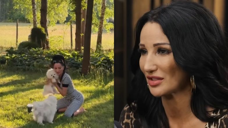 Justyna Steczkowska posadziła drzewa na łożyskach dzieci