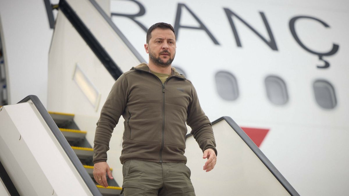 Prezydent Ukrainy Wołodymyr Zełenski 