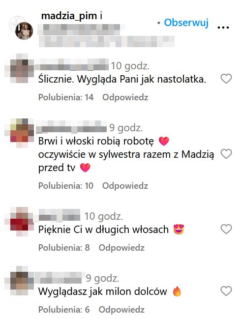 Fani oceniają metamorfozę Magdaleny Narożnej 